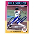 A.J. Vukovich autograph